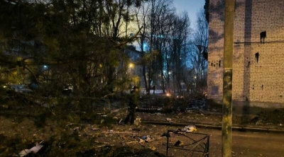 В Санкт-Петербурге жильцы дома эвакуированы после атаки дрона